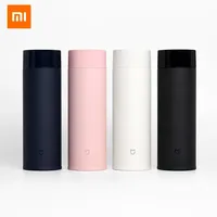 Xiaomi Mijia Portable 350ml Stainless Steel Water Bottle 190g Lightweight Thermos Vacuum Mini Cup Camping Travel With Extra Logo