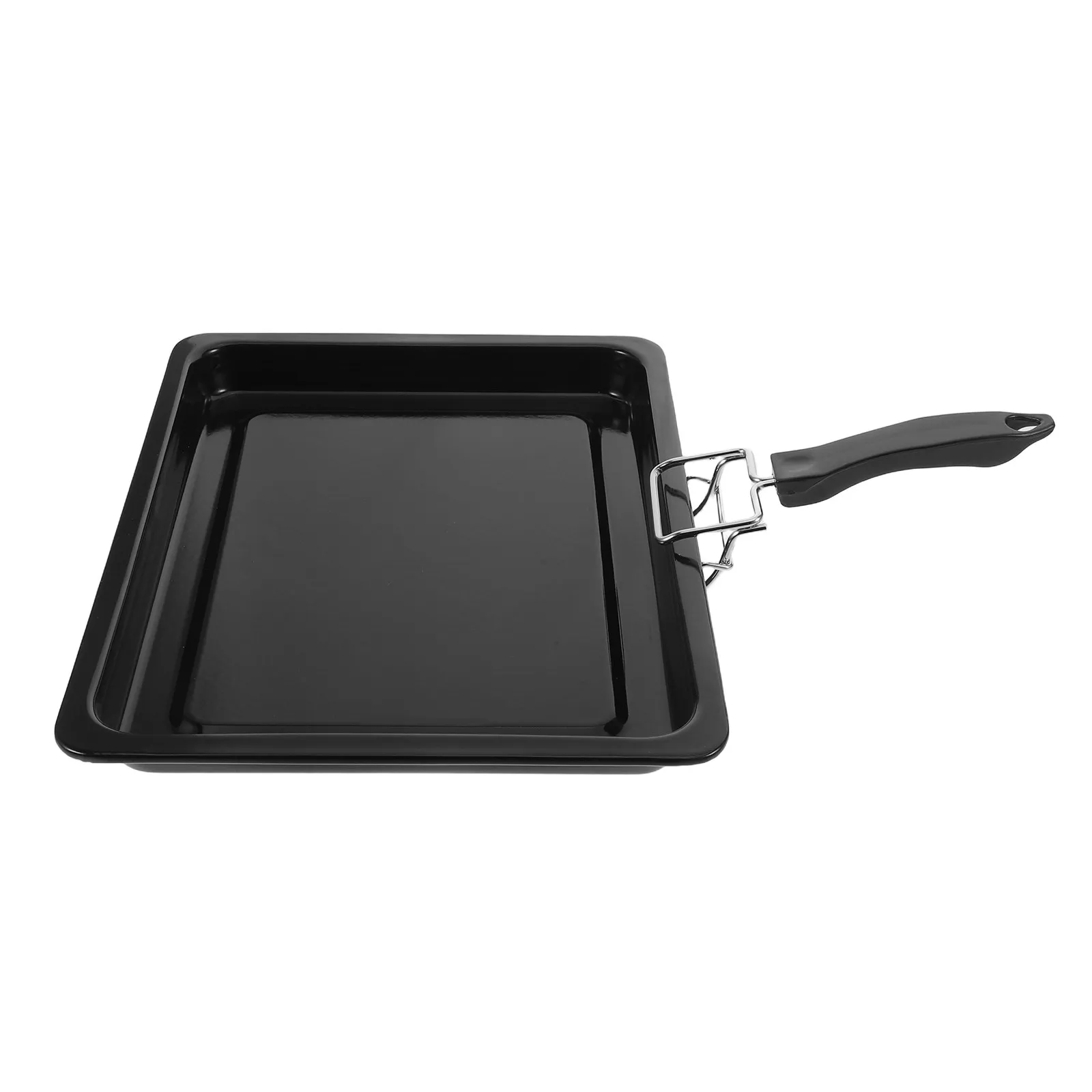 

1Set Roasting Pan Kit Featuring Oven Puller and Baking Tray Clamp Nonstick Easy Clean for Toaster Oven Accessories Grills Clip