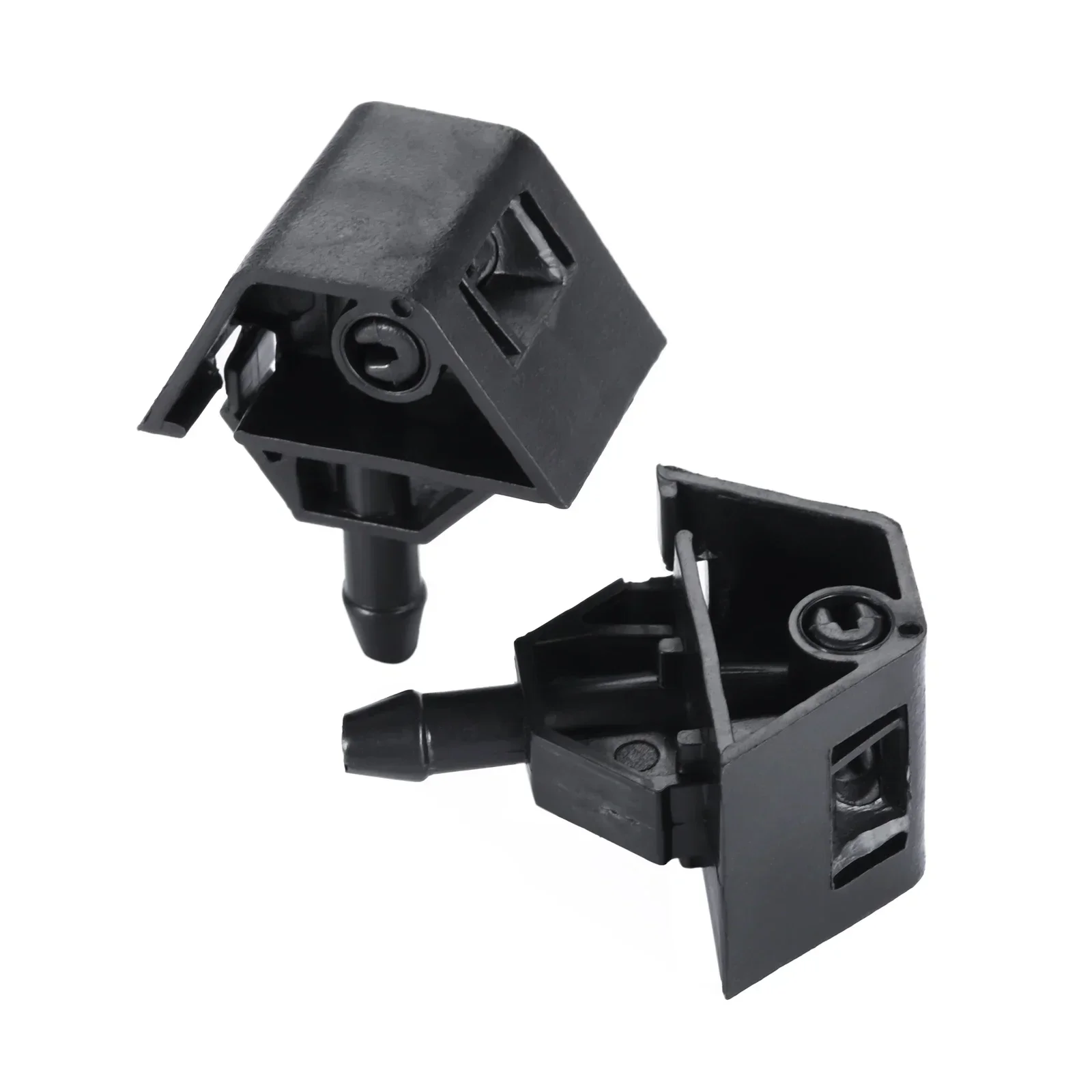 2Pcs Car Front Windshield Washer Wiper Jet Water Nozzles 28932JD000 for Nissan Qashqai/Qashqai +2 J10 Dualis/Dualis +2 2007-2013