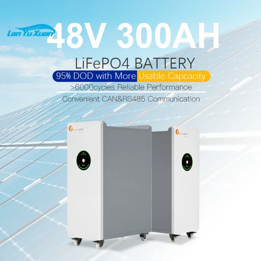 48v Lifepo4 Battery 300 Ah Home Solar  Replace