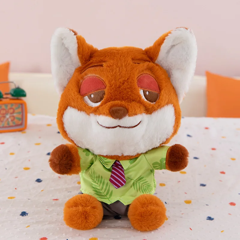 Zootopia2 Judy Nick Anime peluche jouet doux confort peluche Animal en peluche dessin animé poupée enfants à collectionner à la mode jouet canapé oreiller cadeau