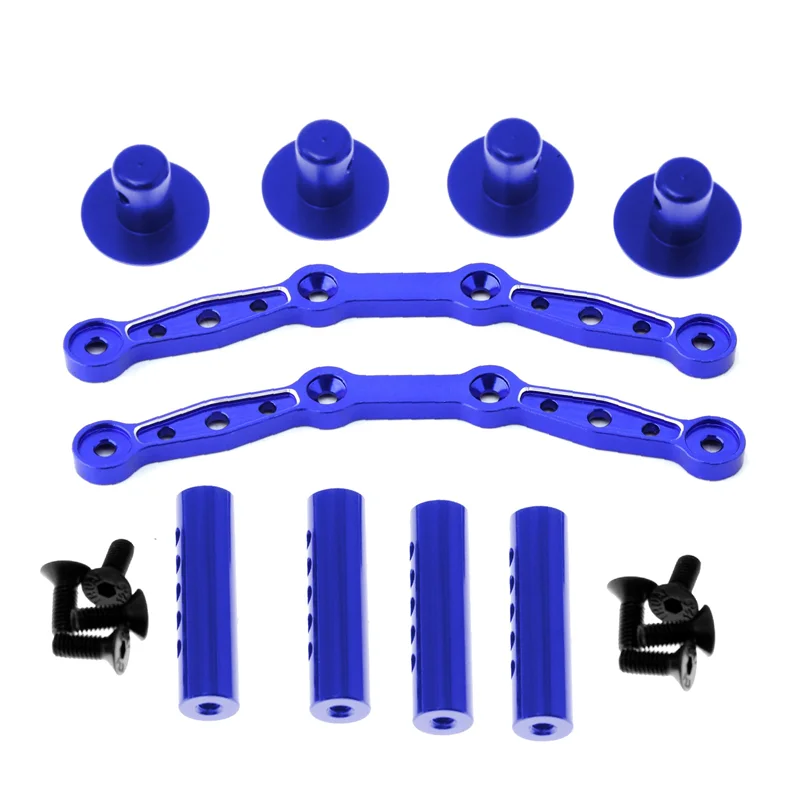 

A45F-RC крепления для кузова автомобиля, металлическая передняя и задняя колонна для Arrma 1/8 Mojave, детали для обновления радиоуправляемого автомобиля