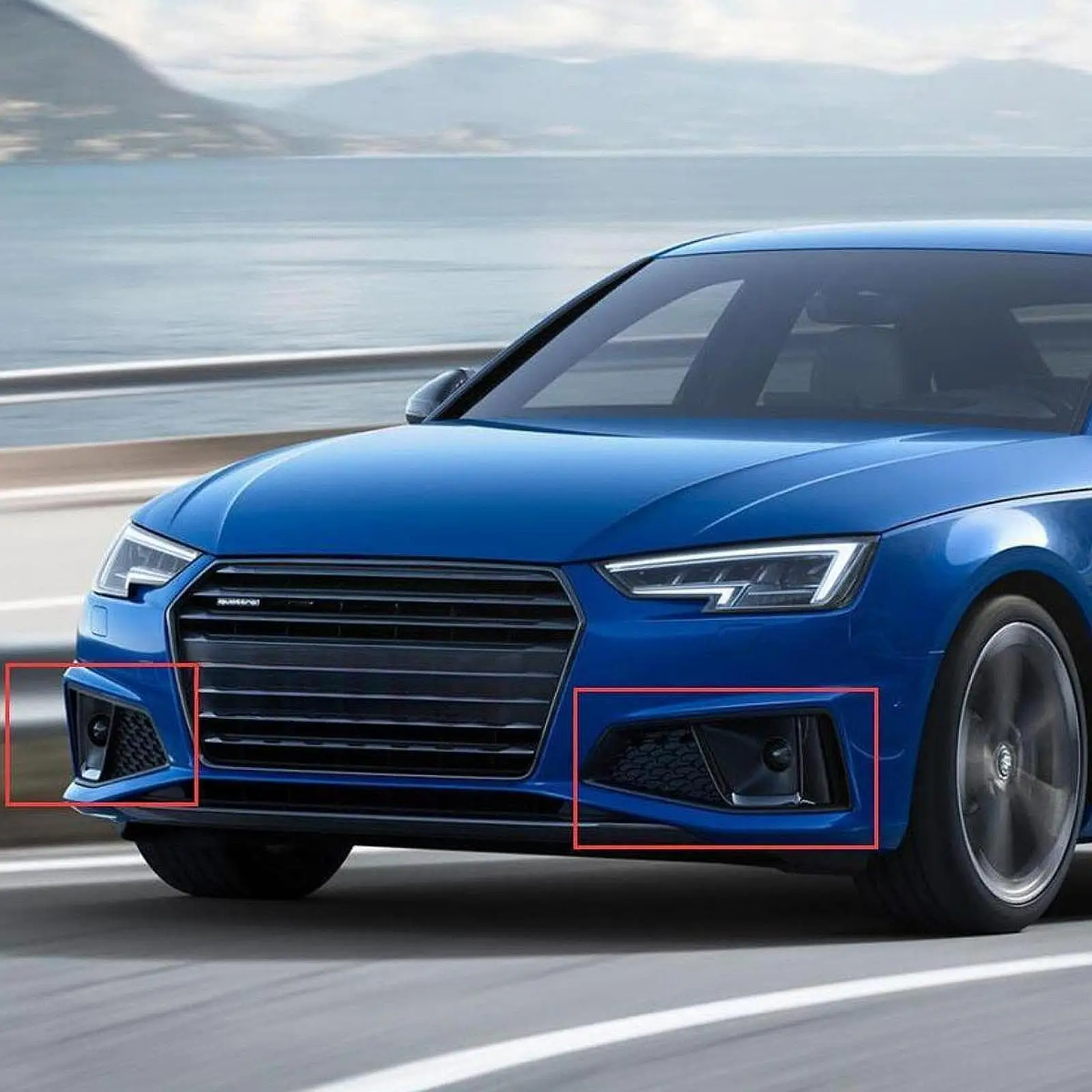 

Левая противотуманная лампа дневного света 8WD807681J, профессиональная противотуманная лампа дневного света для Audi