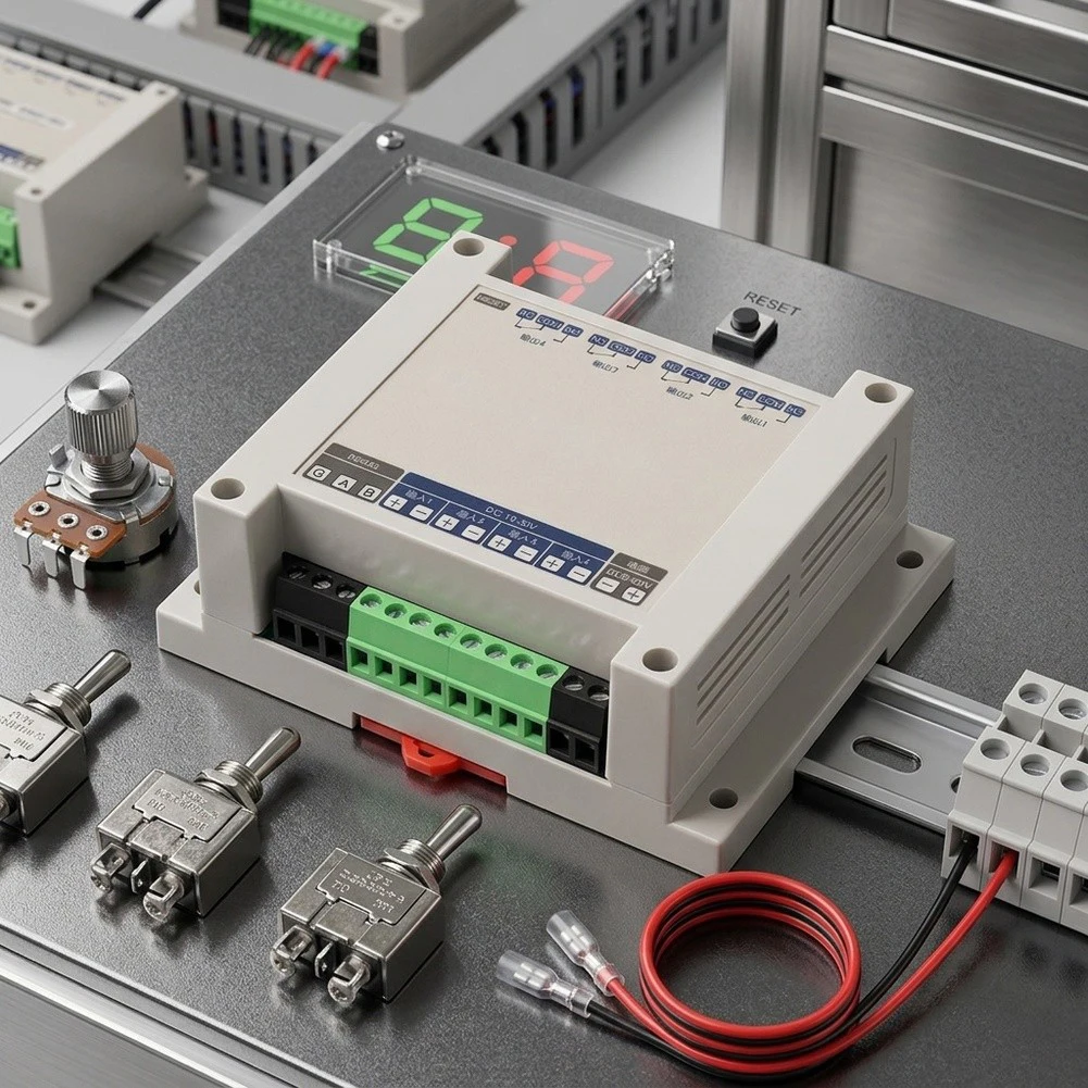 WD485 for 4r 4 Channel Relay Controller with 8 Programmable Modes and Isolation Protection for Safety Critical Applications