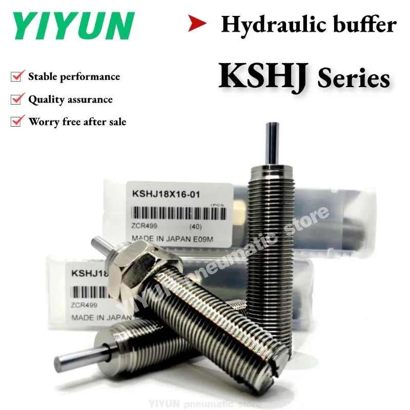 

KSHJ8X5 KSHJ8X8 KSHJ10X10 KSHJ10X15 KSHJ12x10 KSHJ14x12 KSHJ16X15 KSHJ18X16 KSHJ20X16 C-01 02 Hydraulic buffer KSHJ Series TOOL