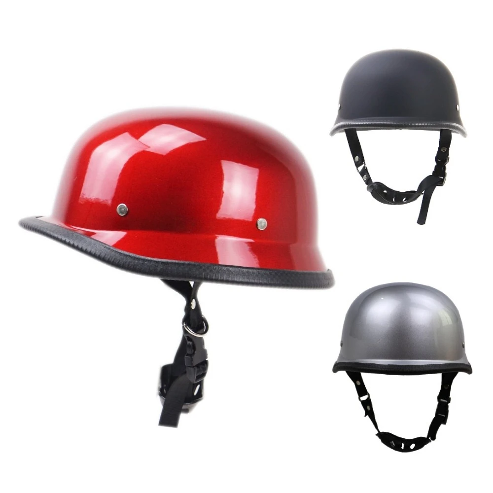 

Vintage Motorcycle Helmet Half Face Casco Moto Helmet Retro Street Touring Scooter Motorbike Half Helmet Capacetes DOT Approved