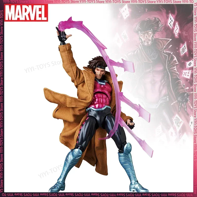 In Stock 2024 Re-Release Mafex 131 Gambit Comic Version X-Men No.131 Medicom Toy Action Figrue Anime Collectibl Model Toys Gift