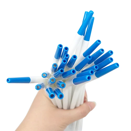 Imagen 2 del producto Eyector de Saliva Dental, clínica de odontología, puntas de succión quirúrgicas desechables, largo y delgado tubo de succión, herramientas de dentista