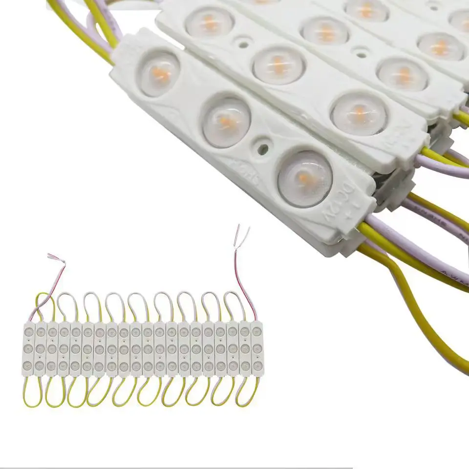 

2835 Injection LED Module Lens 160 Degree 12V 1.5W Waterproof Advertising Light Lamp