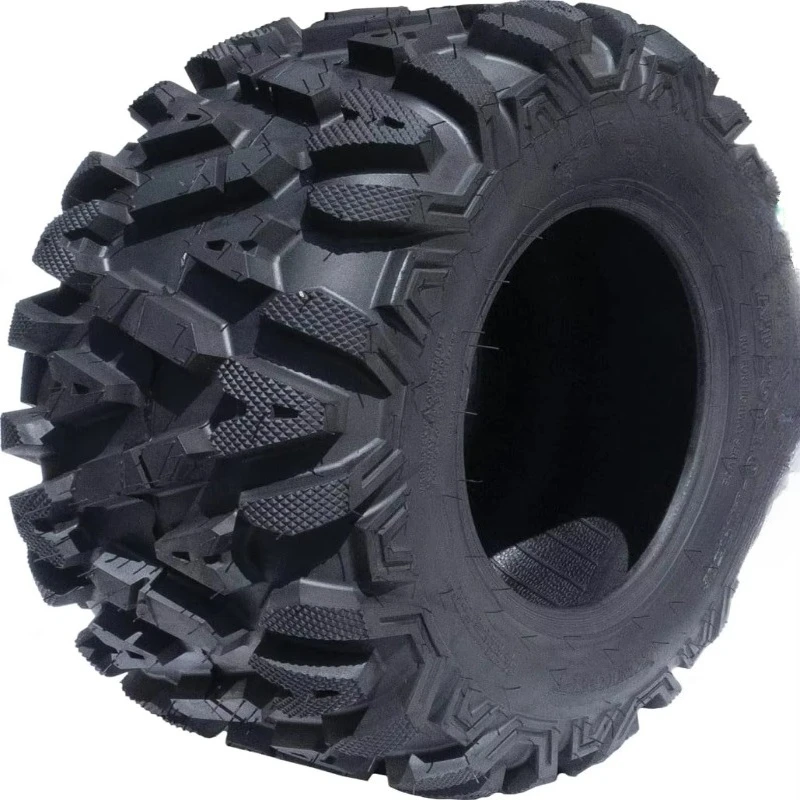 

ATV tires offer a wide footprint for excellent traction ATV