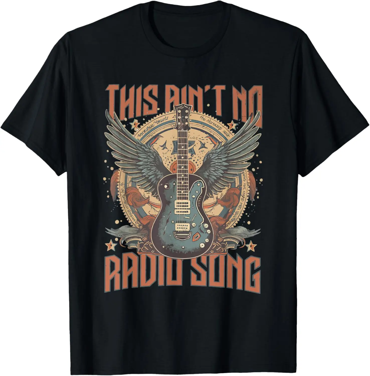 Radio Song | Mockingbird Crow Country Music T-Shirt