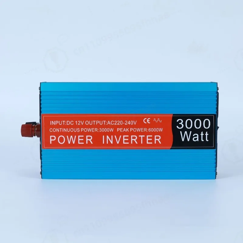 12V to 220V Solar Inverter 500W 1000W 3000W, Solar Power Converter Vehicle‑Mounted Inverter