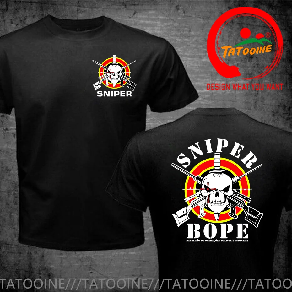 Brazil BOPE Elite Special Force T Shirt Black Navy Army Green Cotton O-Neck Summer Short Sleeve Casual T-shirt Plus Size S-6XL