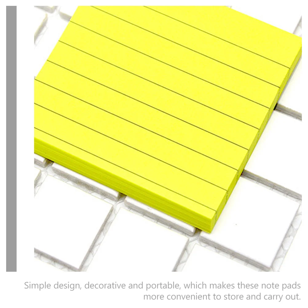 10 Books Memo Pads Multi-Functional Portable Note Stickers for Daily Use Office School Students Self-Adhesive Notes