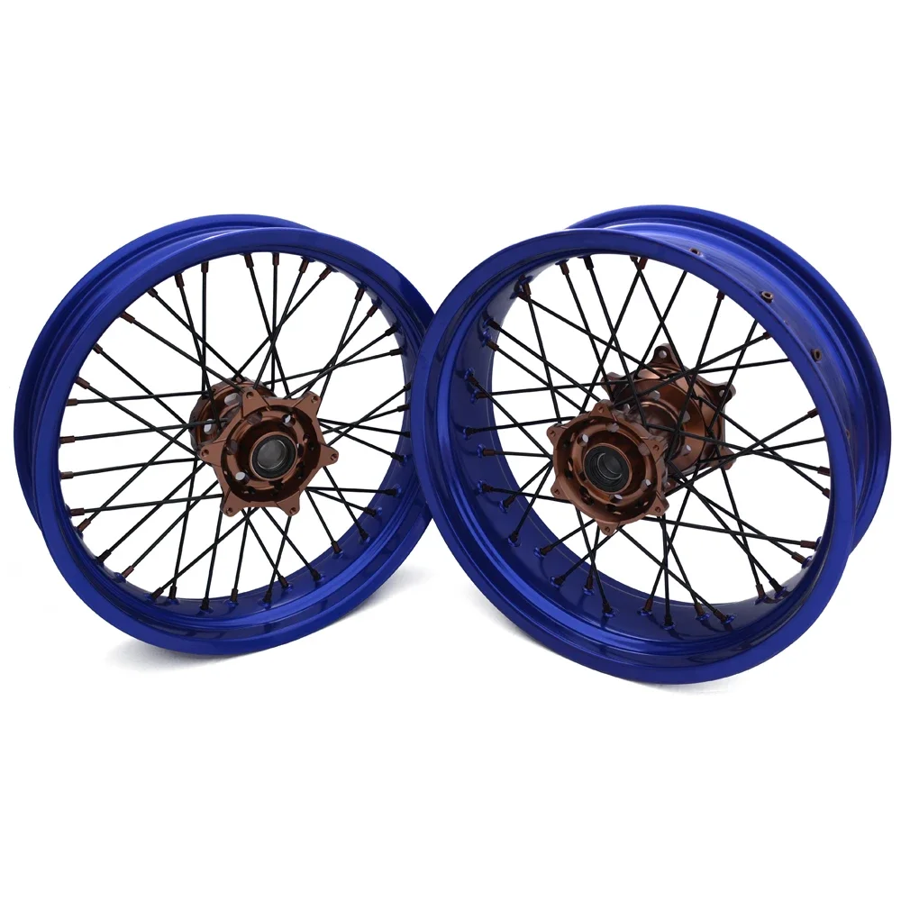 KX250F KX450F Super Motard Aluminum Alloy Motorcycle Spoke Wheels