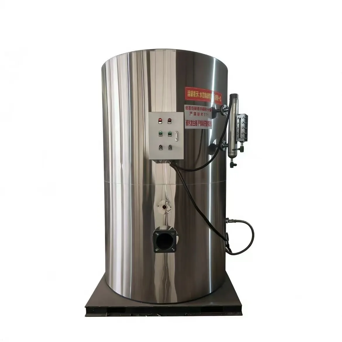 Small Vertical Gas-Fired Hot Water Boiler Use for Restaurants Manufacturing Plants Natural Fire Tube Steam Low Coal