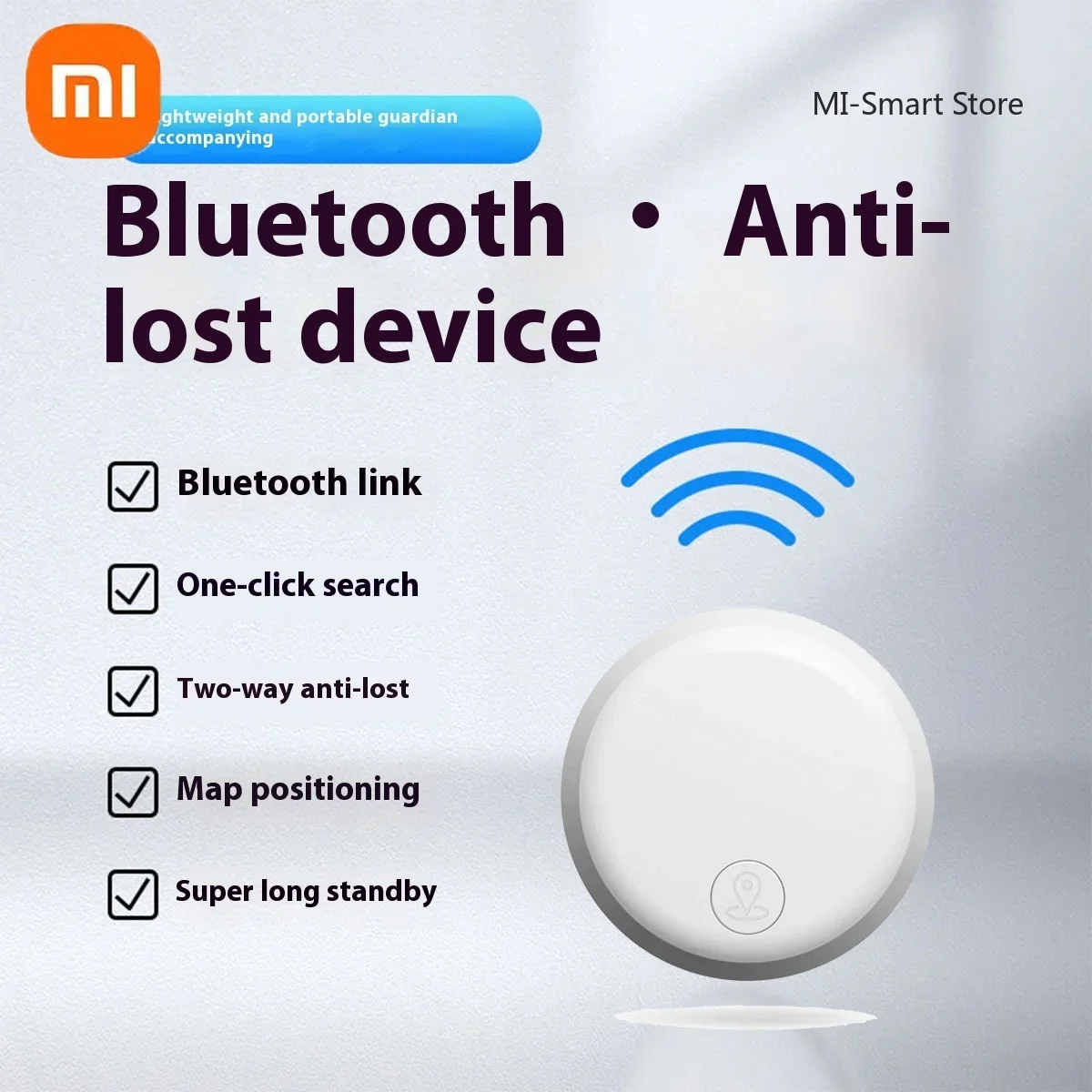 Xiaomi Original Portable Bluetooth 4.0 Tag Mini GPS Tracker Smart Locator Key Anti Loss Device Locator Kids Pet Wallet Location
