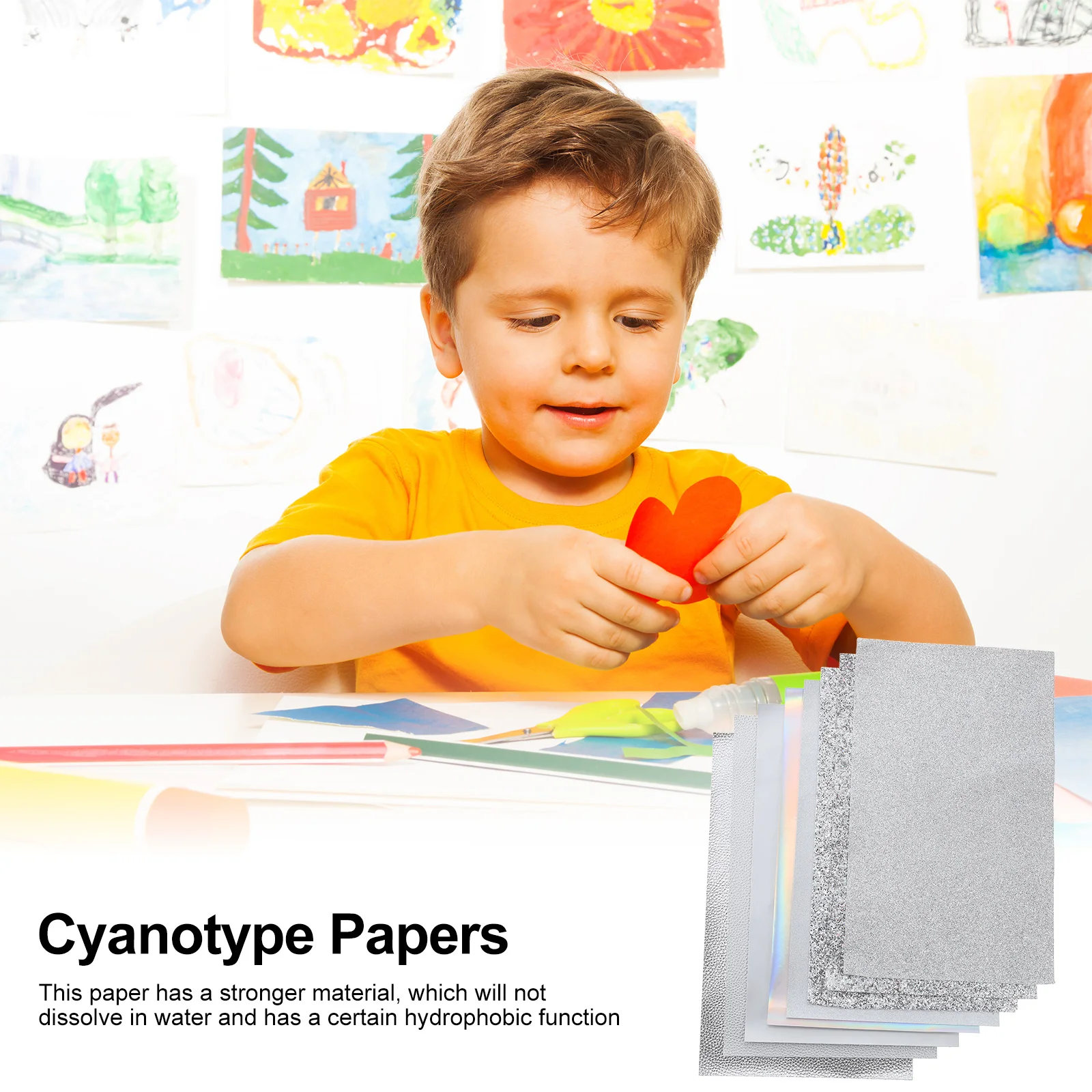 

8Pcs Faux Sheets DIY Craft Material Shining Fabric Sewing Decorative for Jewelry Making Patchwork Bags