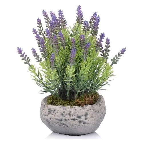 Bappay Decorative Pots Artificial Lavender Tree