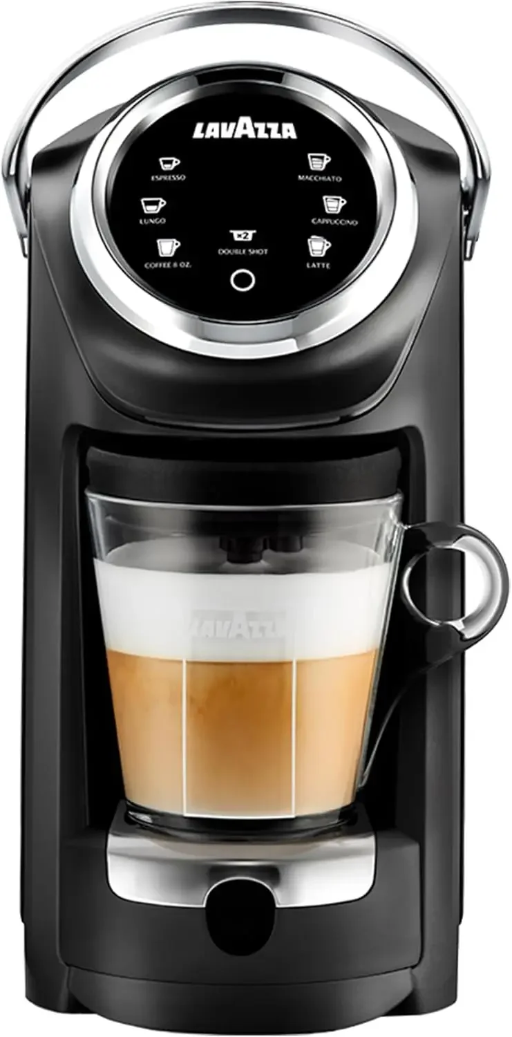 Expert Coffee Classy Plus Single Serve ALL-IN-ONE Espresso & Coffee Brewer Machine - LB 400 - (Includes Built-in Milk Vessel