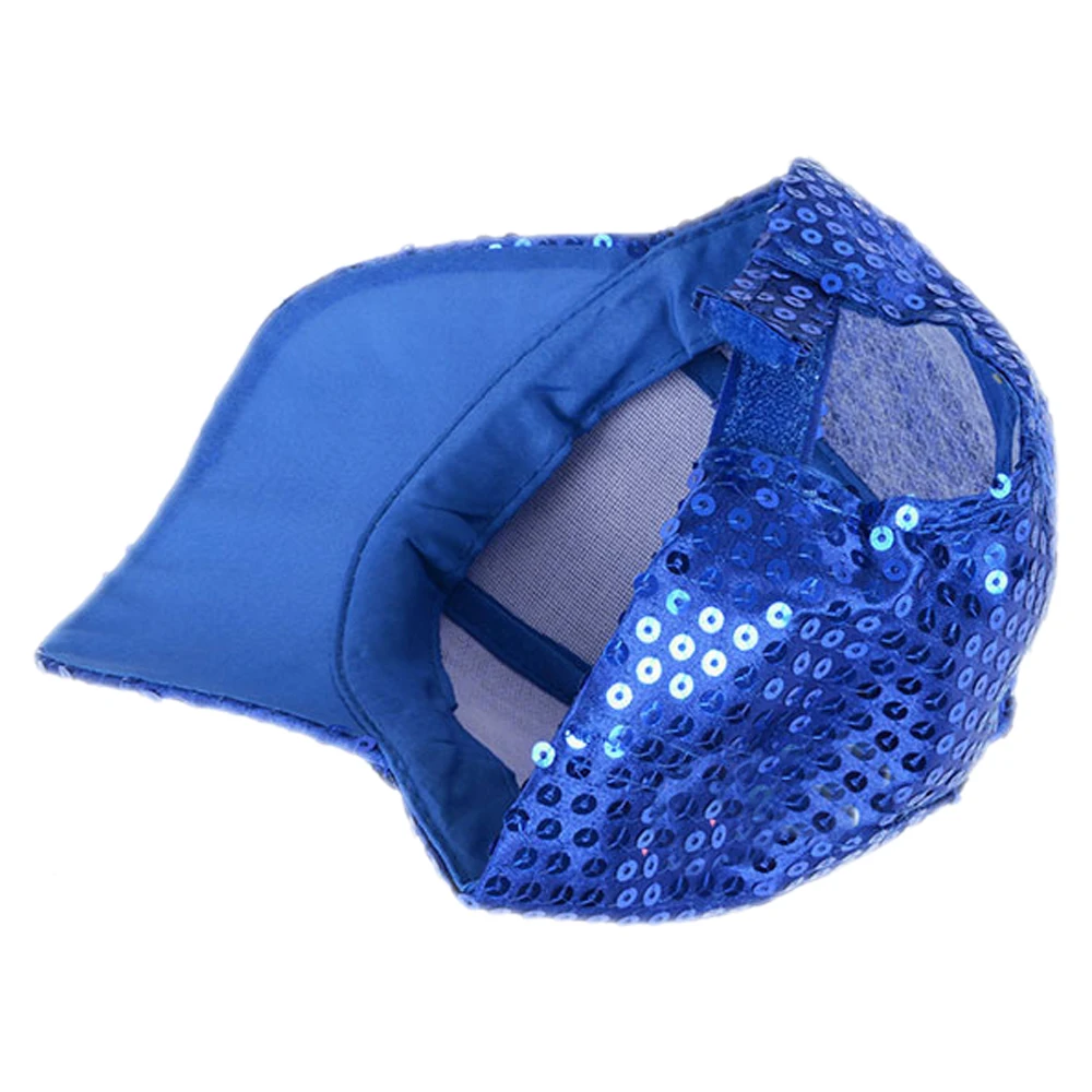 Mistdawn-Sombrero de béisbol con lentejuelas brillantes para hombre y mujer, gorra de fiesta de baile con purpurina y lentejuelas, disfraz de club,