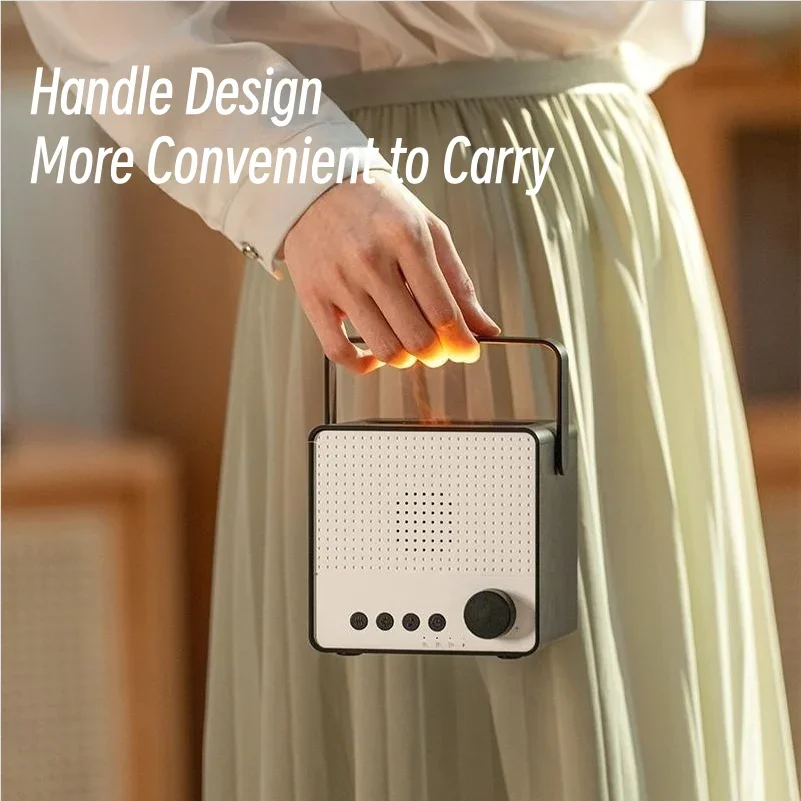 موزع روائح عطرية بلوتوث لاسلكي ملون - موزع عطور ذكي ومرطب للمنزل وغرفة النوم والسيارة