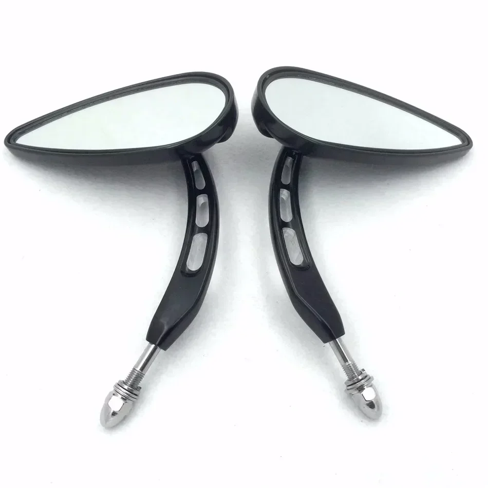 

Motorcycle Skull Side Mirrors For Harley 1982-later all models(except VRSCF,2014-later FLHTKSE,FLHRSE6, FLHR and FLHRC model