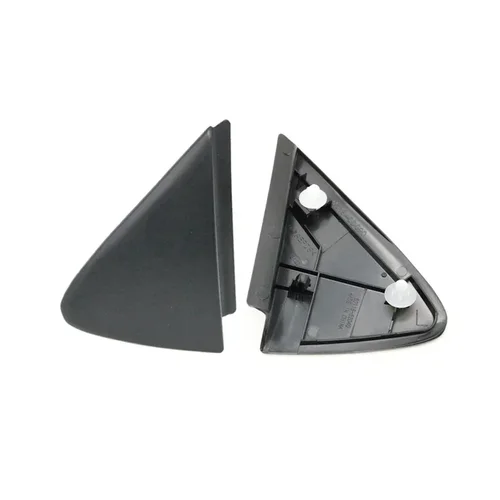 Imagen 2 del producto Tapa de moldura de esquina de Pilar delantero de coche, cubierta embellecedora de placa triangular para espejo retrovisor para Toyota Vios 2008-2013 601170 D090 601180 D090