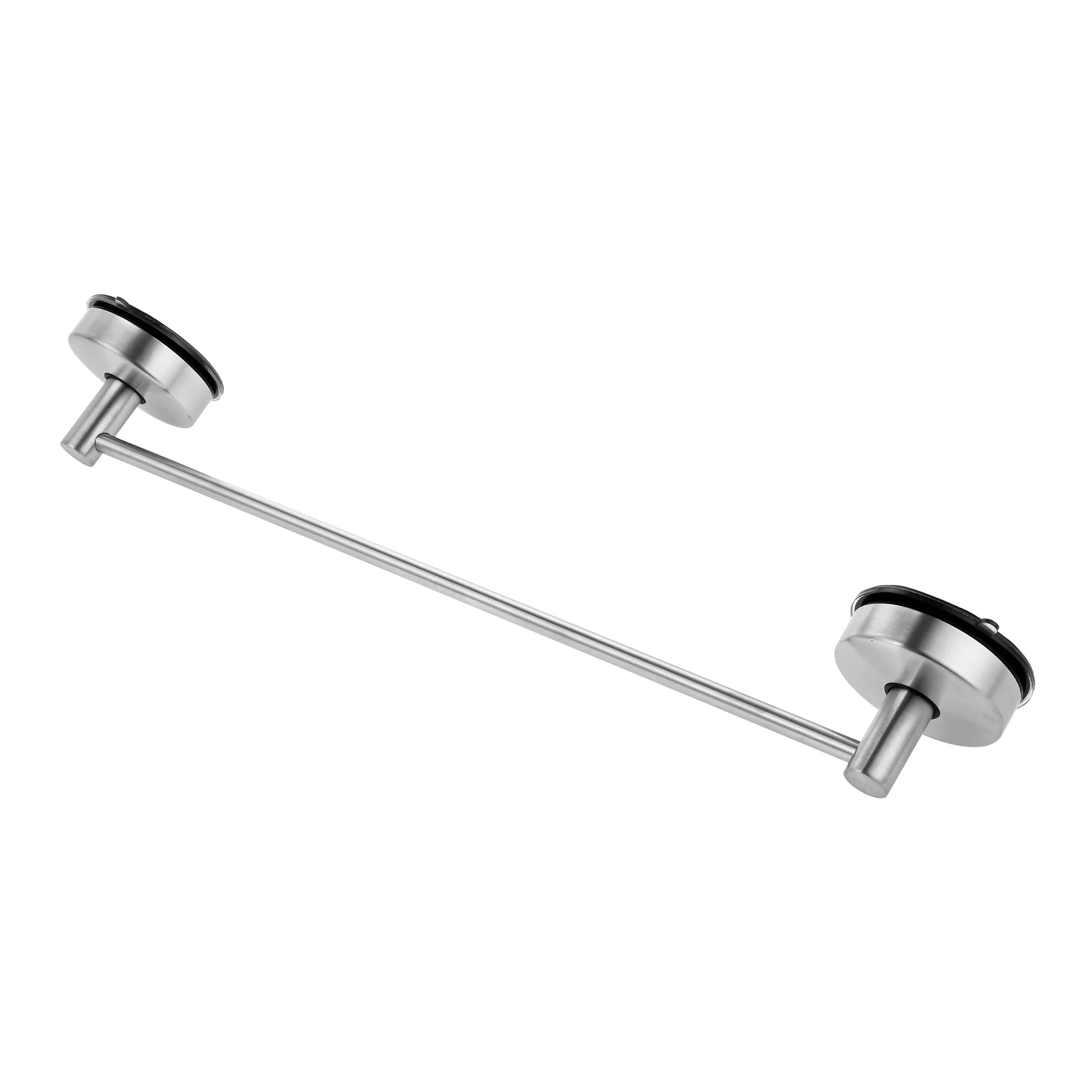 1Pc Aspirazione Portasciugamani Bar Doccia Singola Argento 428/550mm Misura Per Il Bagno Portasciugamani Impermeabile Scarico Scarpiera Doccia