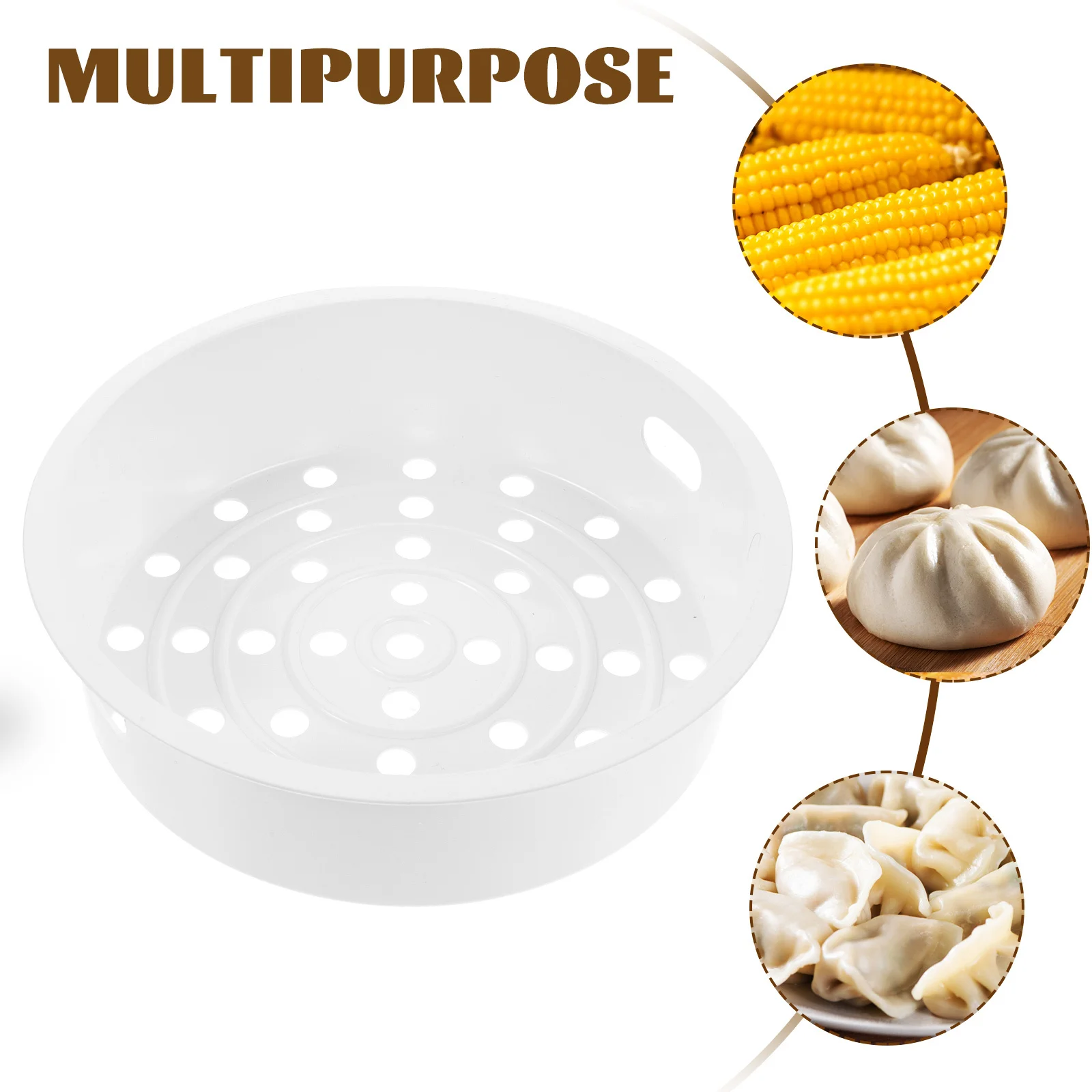 

5L Food Steamer Basket for Pot High Quality Steam Cooking Rack for Rice Cooker Compatible with Asian Style Steamed Meals Space