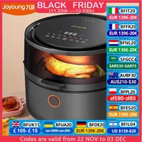 Joyoung  Air Fryer Digital Toaster Oven Oilless Cooker 5.8 QT with Visible Window Nonstick Basket Touch Screen VF511 VF531