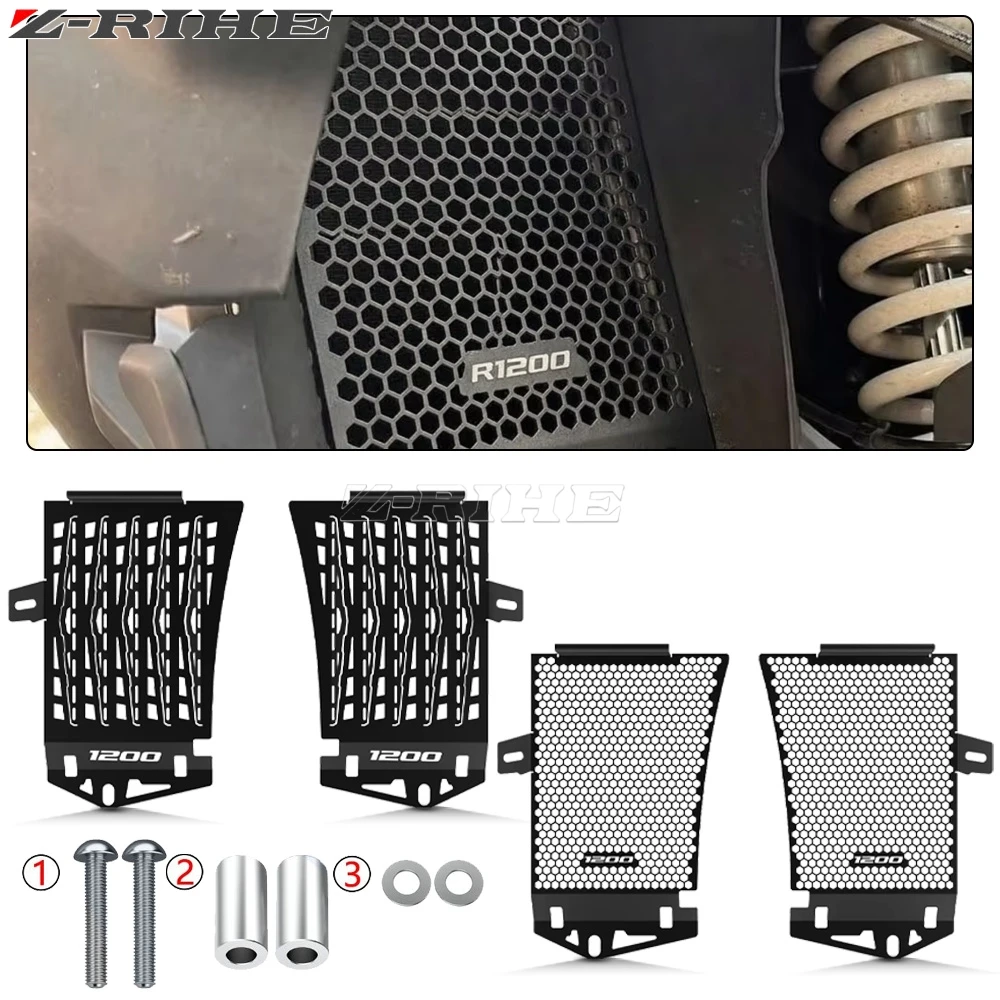FOR BMW R1200GS Adventure 2014 2015 2016 2017 2018 Radiator Grille Guard Cover Protection R1200GSA R1200 R 1200 GS 1200GS ADV