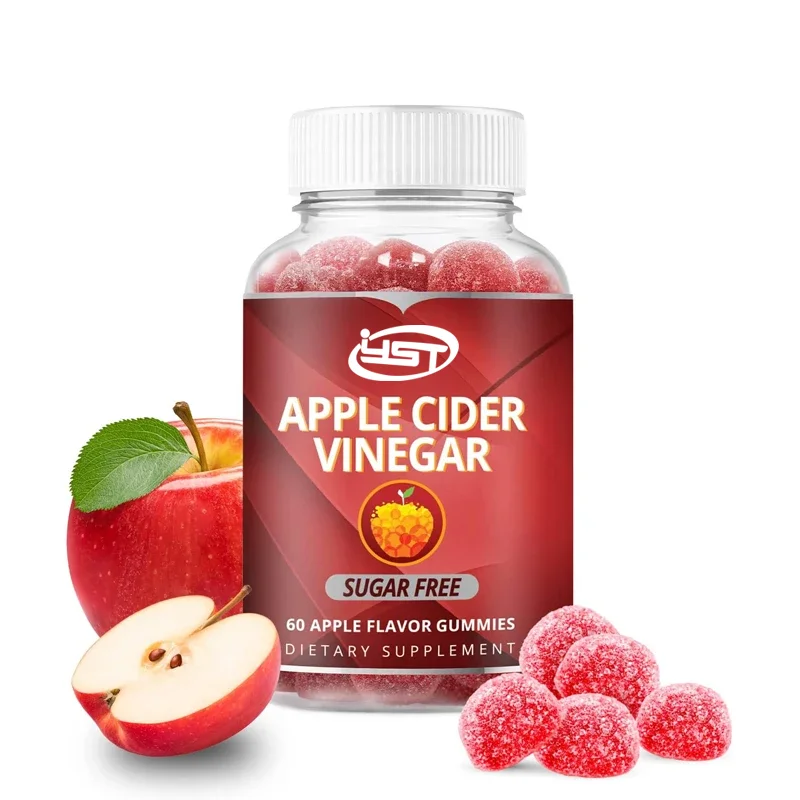 Apple Vinegar Soft Candy - ACV Sugar Free Soft Candy I Detoxification and Clean Digestion Health I Vegetarian, Non GMO