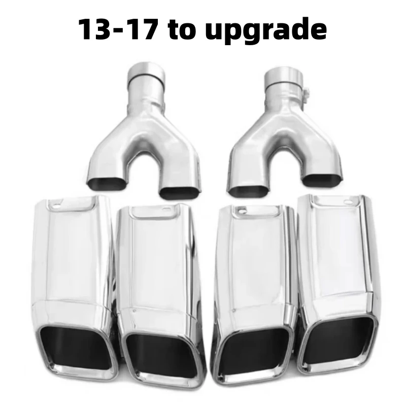 Applicable to Range Rover Executive 13-17 exhaust pipe modification and upgrade SVO large surround four exhaust tail throat