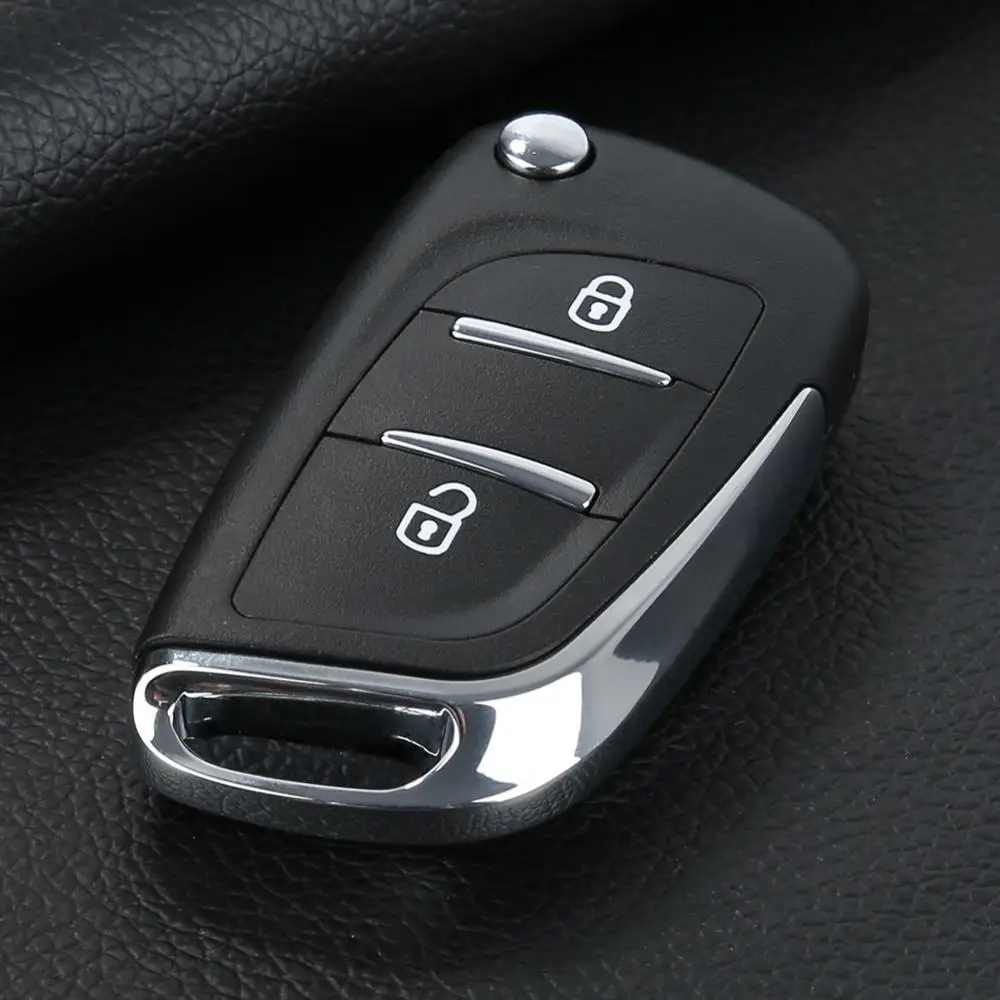 واتسكي ل 307 407 408 308 لسيتروين C4 C5 تعديل الوجه مفتاح بعيد قذيفة استبدال VA2/HU83 شفرة CE0536