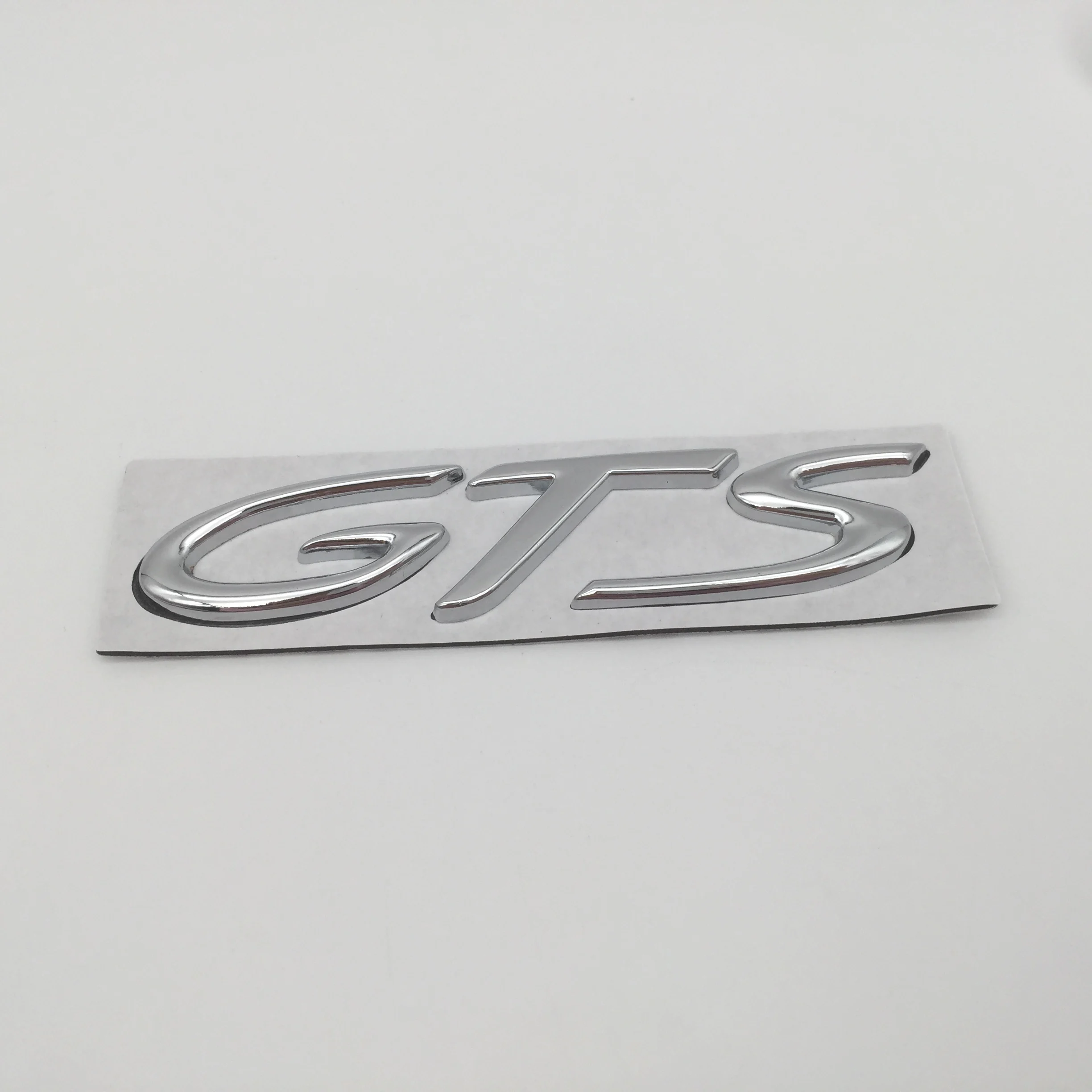 1pcs 3D High Quality Metal for Turbo GTS Car Letter Emblem Rear Tail Trunk Decals Badge Sticker Decal Styling Auto Accessories