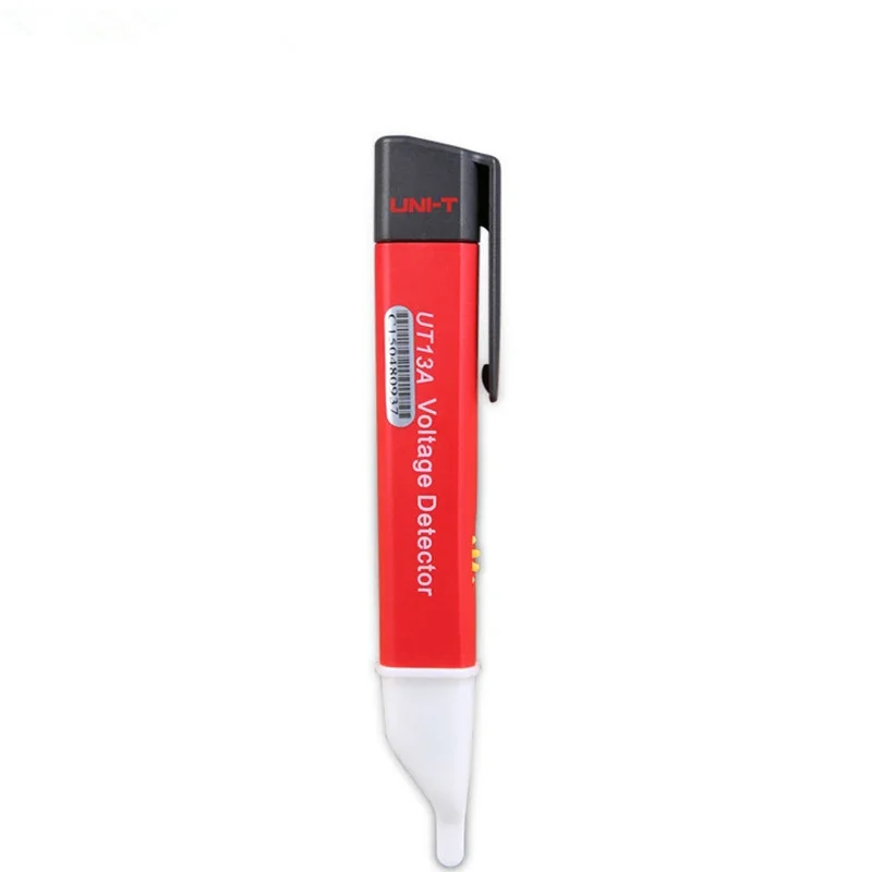 

UNI-T UT13A Tegangan Detektor-Sensitivitas Yang Dapat Disesuaikan; Auto Sensing Non-Kontak Stylus, Bip/Flash/Getaran/Tip