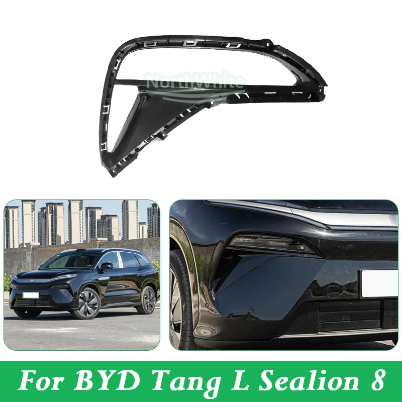 

Front Bumper Air Intake Pocket Decorative Frame For BYD Tang L Sealion 8 Front Air Inlet Trim Cover