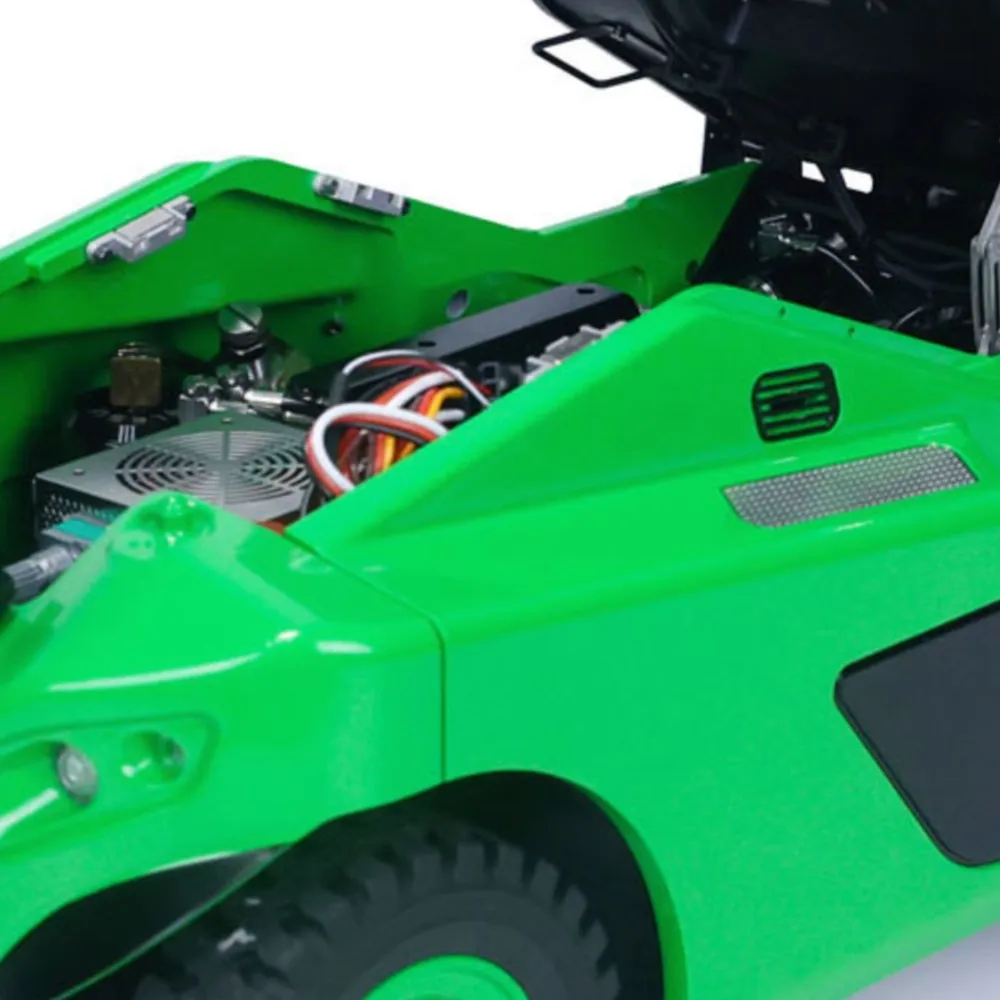 

Игрушки 1/14 LESU Aoue-LD160S RC Гидравлический вилочный погрузчик в сборе Окрашенный зеленый инженерный грузовик Автомобили Световая звуковая модель THZH1470