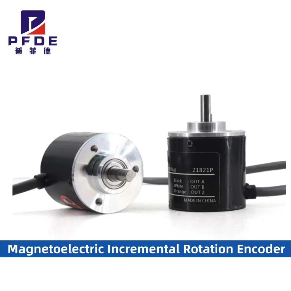 

600P/R Magnetoelectric Incremental Rotation Encoder 5V‑24V AB 2‑Phases Shaft 6mm Industrial Automation Equipment Encoder