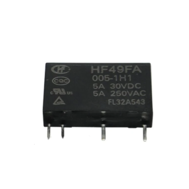 

HOT NEW HF49FA-005-1H1 HF49FA 005-1H1 5VDC 5V 5A relay DIP4