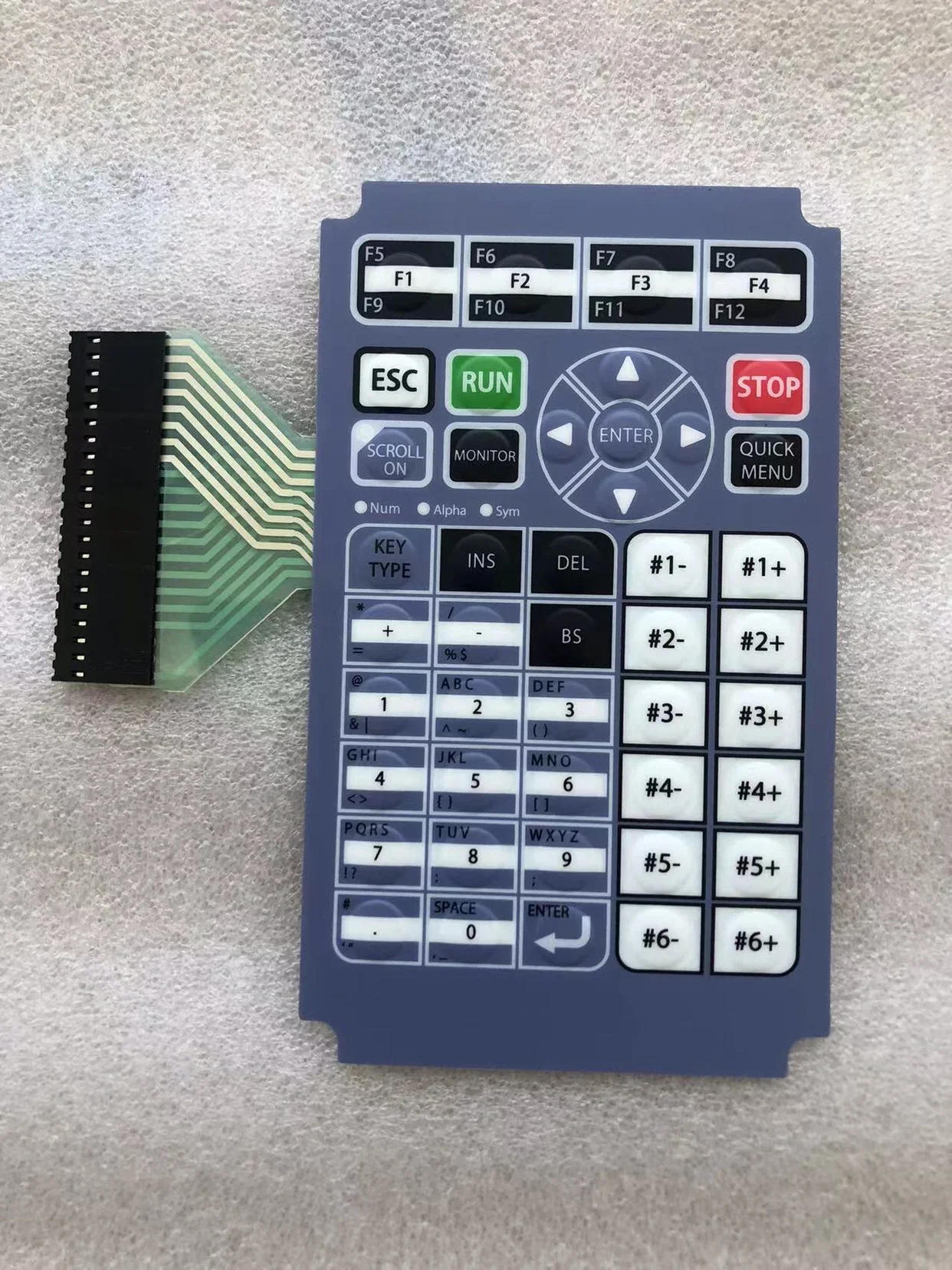 KCX-M5110-110 PBX 5M button film, button panel