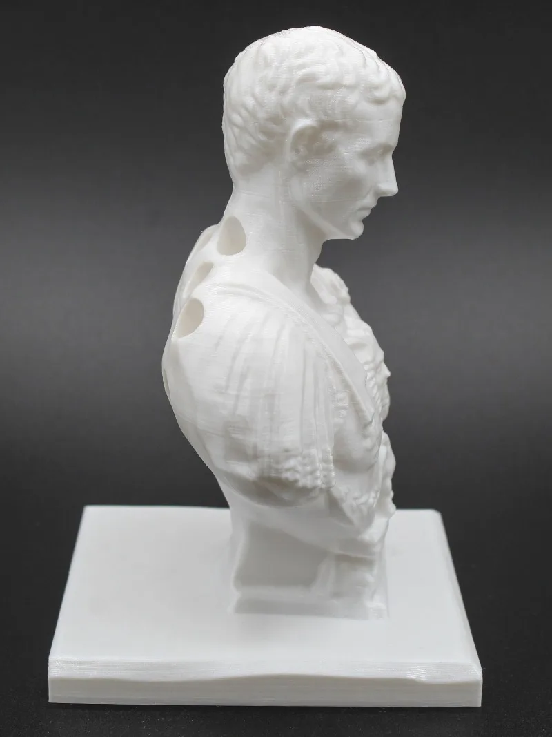 Creative 3D Printing of Julius Caesar Statue, Office Desk, Pen Holder, Organizer, Office Decoration