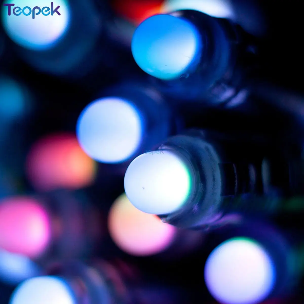 Módulo de píxeles LED Digital, resistente al agua IP68, 12mm, WS2811, DC5v, 50 unidades