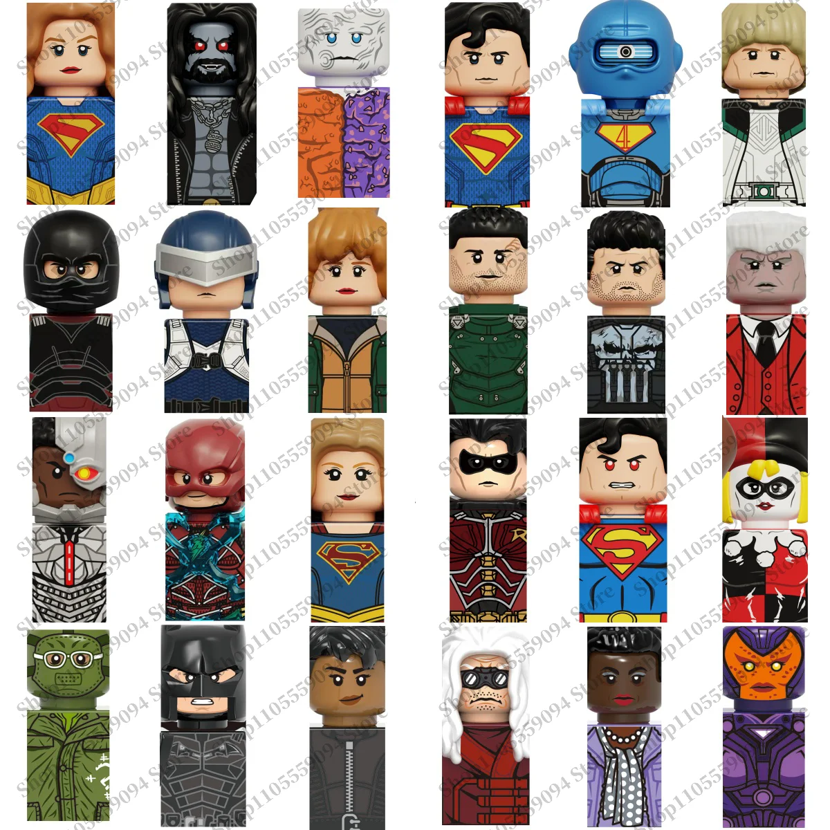 HOT Superhero DC Collect limited edition building block Lobo Metamorpho Robot Butler Mister Terrific Mini brick block toys gifts
