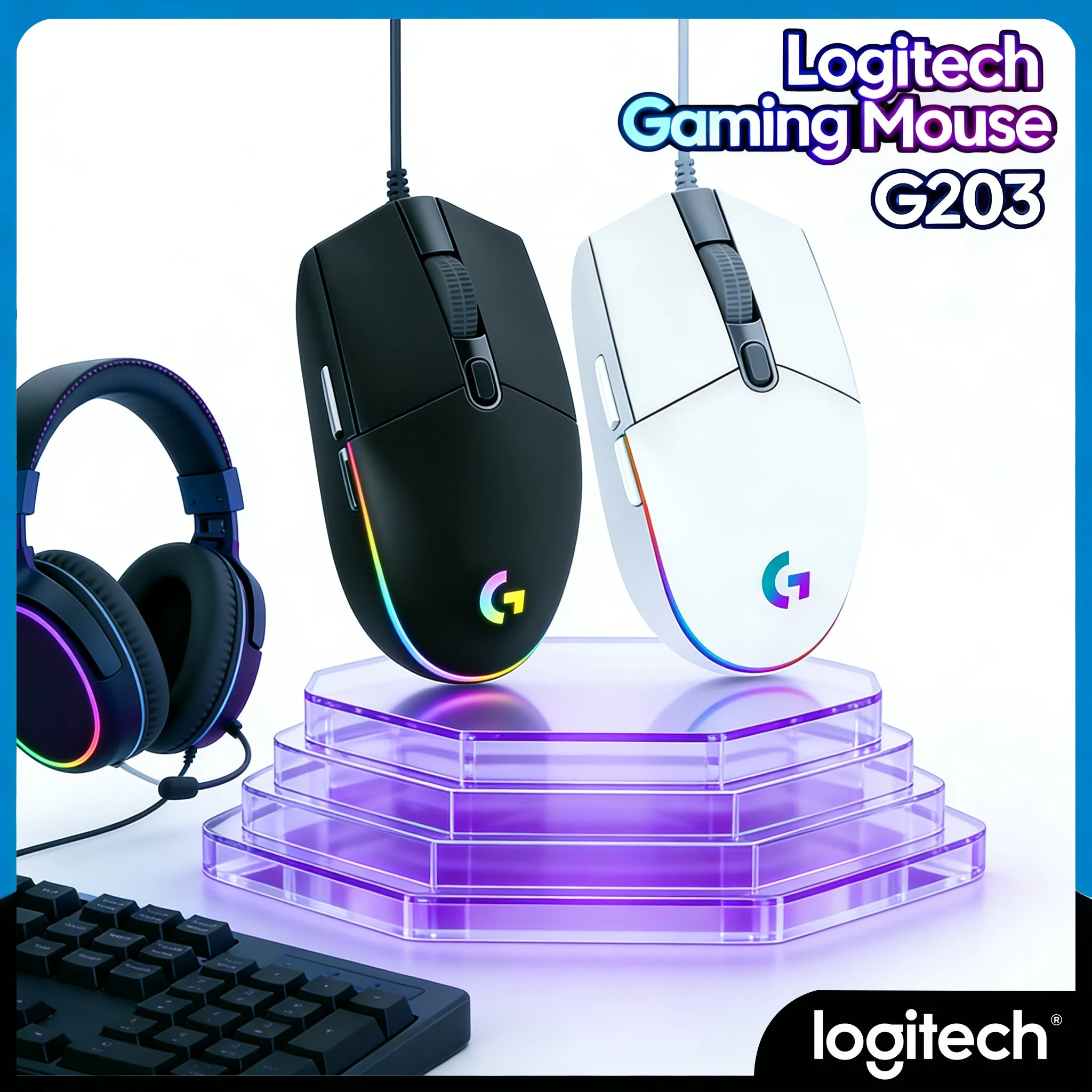 

Logitech G203: Играйте на Windows, работайте на Mac с одной мышью
