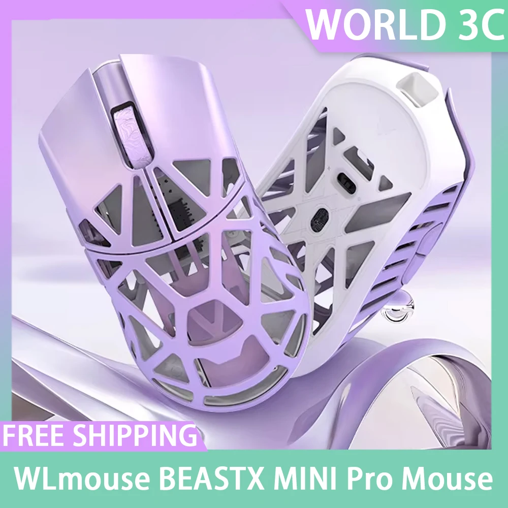 

Беспроводная мышь WLmouse BEASTX MINI Pro PAW3395 Sensor Nordic 52840, игровая мышь из магниевого сплава FPS, два режима по индивидуальному заказу