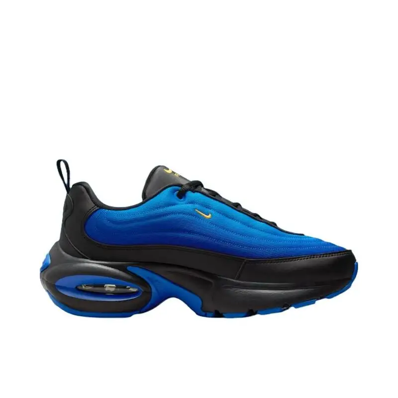 Nike AIR MAX PORTAL Non Slip, Wear Resistant, Casual Retro Comfortable, Low Cut Running Shoes for Women Dark Blue