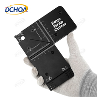 Cutting Template Vinyl Wrap Edge Cutter Tool for Furniture Corners Aluminum Alloy Tool Car Tint Film Application Corner Cutting