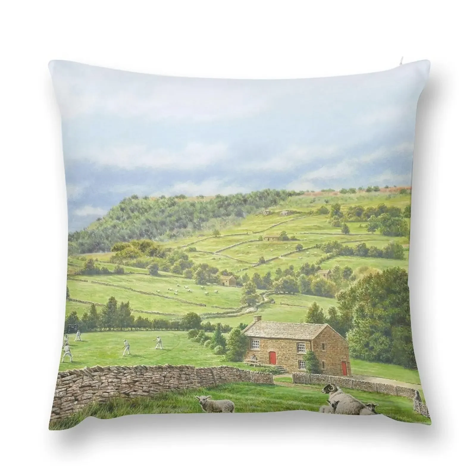 Yorkshire Tea Landscape Throw Pillow Throw Pillow Covers Pillowcase Custom Cushion Decorative pillow case